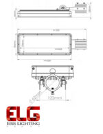 ابعاد پروژکتور اس ام دی 90 وات