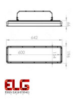 ابعاد پروژکتور اس ام دی 120 وات