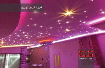 اجرای فیبر نوری (پروژه فیبر نوری سقف)