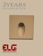 چراغ توکار کنار پله ای مربعی 3 وات