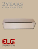 چراغ دکوراتیو مستطیل بدنه سفید 12W