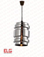 چراغ آویز شیشه‌ای جدید مدل EL-141721CH