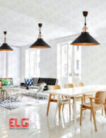 چراغ آویز آلومینیومی مدرن