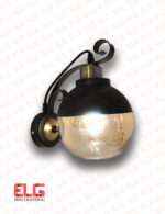 چراغ دیواری شیشهای فلزی مدل 8069