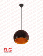 چراغ آویز آلومینیوم کره ای مدل 6801 - Image 2