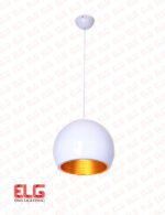 چراغ آویز آلومینیوم کره ای مدل 6801
