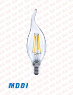 لامپ فیلامنتی لوستری مودی 4 وات بسته 100 عدد