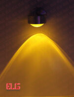 چراغ دکوراتیو لنزدار یکطرفه 3 وات بدنه سفید IP20