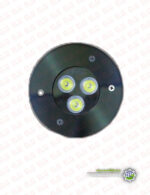 چراغ استخری ip68 گرد 3 وات ارتقا صنعت مدل نگین - Image 2