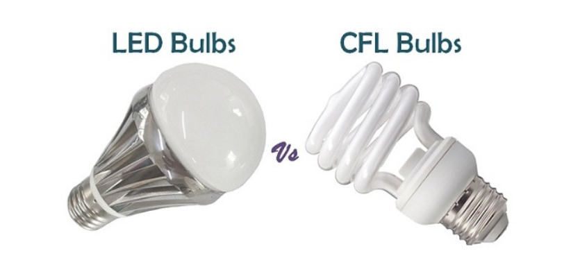 تفاوت لامپ کم مصرف و لامپ ال ای دی