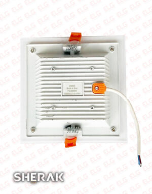 پنل دور شیشه مربع 18 وات SMD شراک
