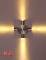 چراغ دکوراتیو ال ای دی چهار طرفه گرد - Image 4