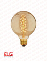 لامپ ادیسونی فنری 40W شیشه شامپاینی G95