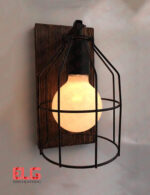 چراغ دیواری چوبی کلاسیک