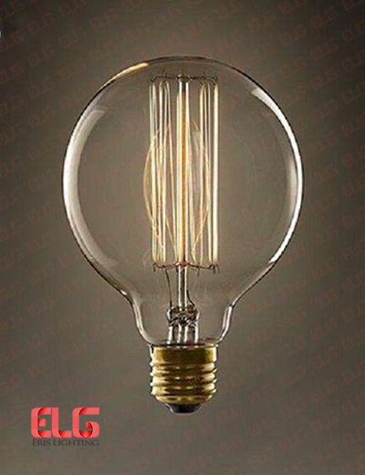 لامپ ادیسونی فنری 40W شیشه شامپاینی G95