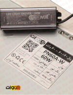 پنل ال ای دی 60 در 60 توکار 60 وات slim smd اکووات