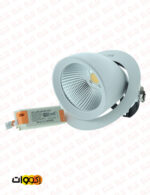 چراغ فکی COB توکار 35 وات اکووات - Image 2