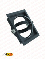 قاب توکار مربعی مخصوص لامپ ar111 اکووات