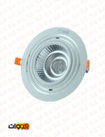 قاب توکار گرد مخصوص لامپ ar111 اکووات - Image 5