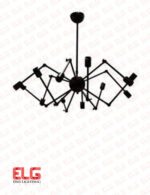 لوستر آویز عنکبوتی