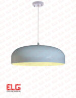 چراغ آویز کلاسیک طلق دار آلومینیومی