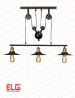 لوستر آویز قرقره ای