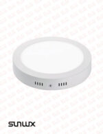 پنل LED روکار گرد 18 وات سان لوکس