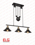 لوستر آویز قرقره ای