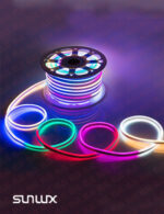 ریسه نئون فلکسی مولتی کالر 5050 سان لوکس مدل 5050- 108PCS