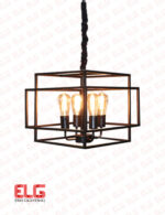 لوستر مدرن فلزی مدل RA10109