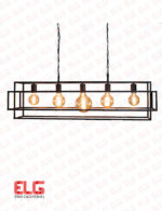 چراغ لوستر خطی مدرن مدل RA10105