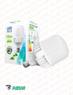 لامپ LED حبابی استوانه ای بدنه آلومینیومی 100 وات رونیا