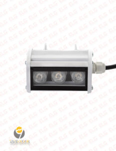 وال واشر ال ای دی نما 3 وات 9 سانتی یزد نور IP67