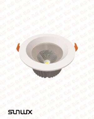 چراغ COB سقفی توکار گرد 10 وات سان لوکس مدل CD10R