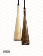 چراغ آویز انگاره چوبی لامپ دار مدل SORNA 3
