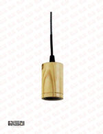 لامپ آویز تمام چوبی انگاره مدل WPS 02