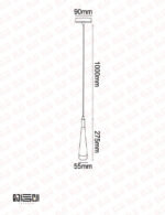 چراغ آویز انگاره چوبی لامپ دار مدل SORNA 3