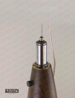 چراغ آویز انگاره چوبی لامپ دار مدل سرو 1