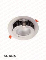 چراغ COB فکی متحرک توکار 25 وات سان لوکس مدل C255R