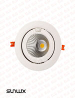 چراغ COB فکی متحرک توکار 45 وات سان لوکس مدل C455R