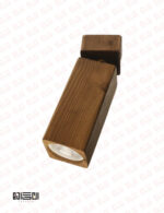 چراغ دیواری تمام چوبی با لامپ انگاره مدل نگاه 3