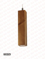 چراغ آویز انگاره چوبی لامپ دار مدل NEY 3