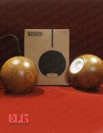 چراغ آویز چوبی لامپ دار انگاره مدل کهربا 1 - Image 3