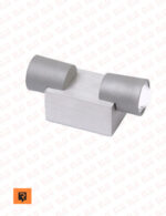 چراغ دکوراتیو دو طرفه لوله ای لنز محدب IP54 رسام