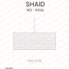 لوستر آویز کارتنی دست ساز مدل SHAID