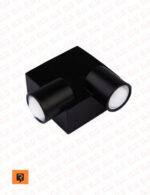 چراغ دکوراتیو دو طرفه 90 درجه ای 2 وات لنز محدب رسام