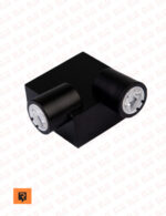 چراغ دکوراتیو دو طرفه 90 درجه ای 2 وات لنز محدب رسام