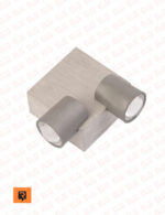 چراغ دکوراتیو دو طرفه 90 درجه ای 2 وات لنز محدب رسام