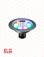 چراغ فواره ای 6 وات لوله 1/2 و 1 اینچ ضد آب 12 ولت