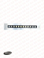 چراغ استخری توکار مستطیلی 12 وات لدمان